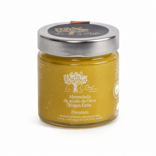 Tarro de Mermelada Premium de AOVE ecológico 180 g Oro La Senda
